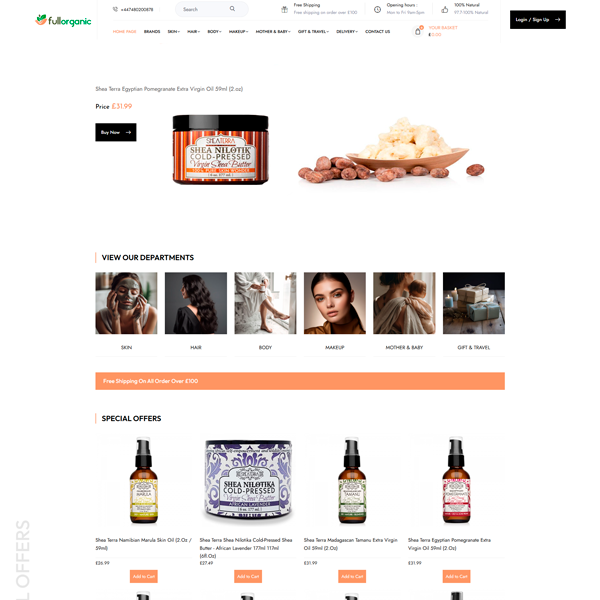 İngiltərə sifarişi E-commerce